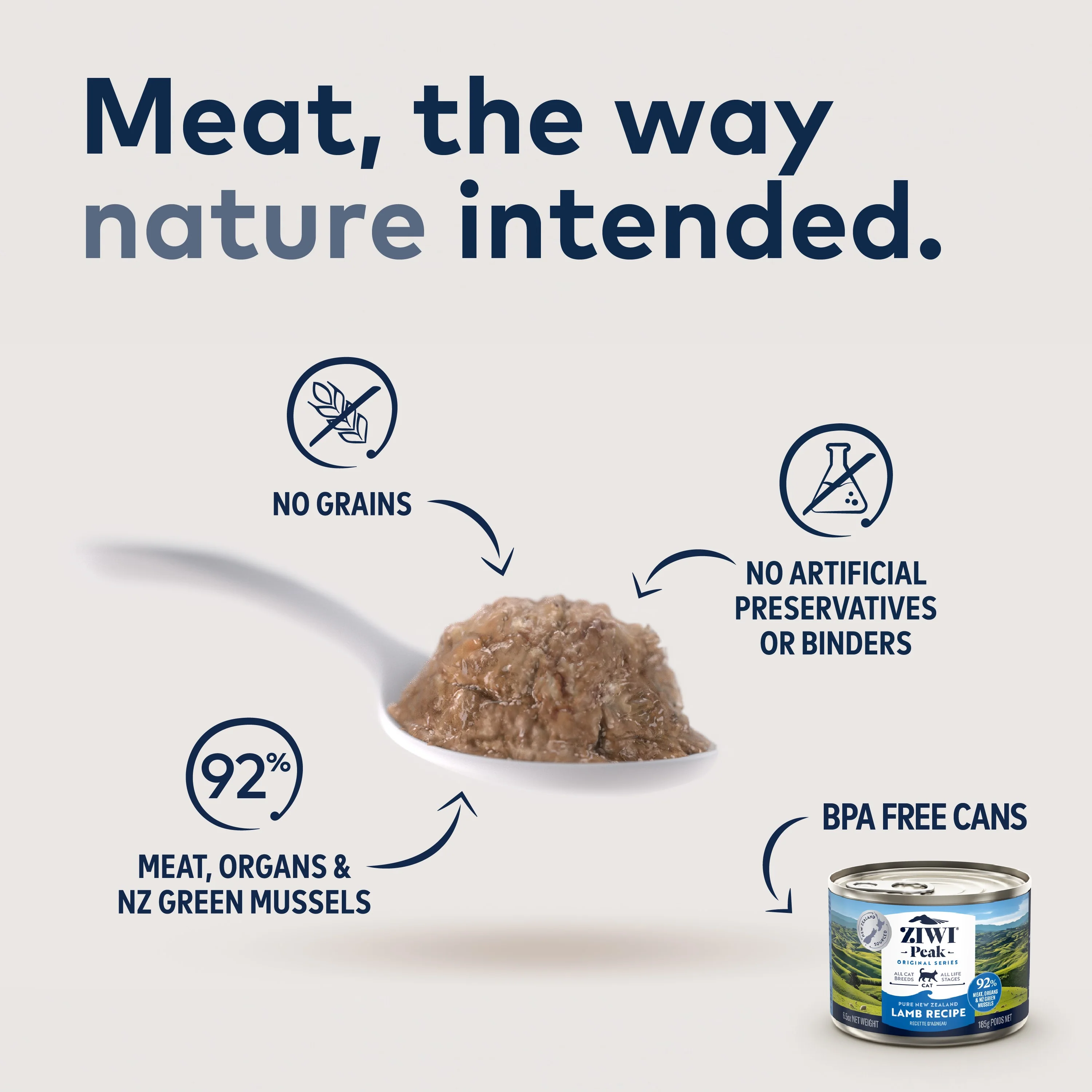 Wet Cat Food Variety Pack- All Natural, High Protein, Grain Free, Limited Ingredient, with Superfoods - Image 2
