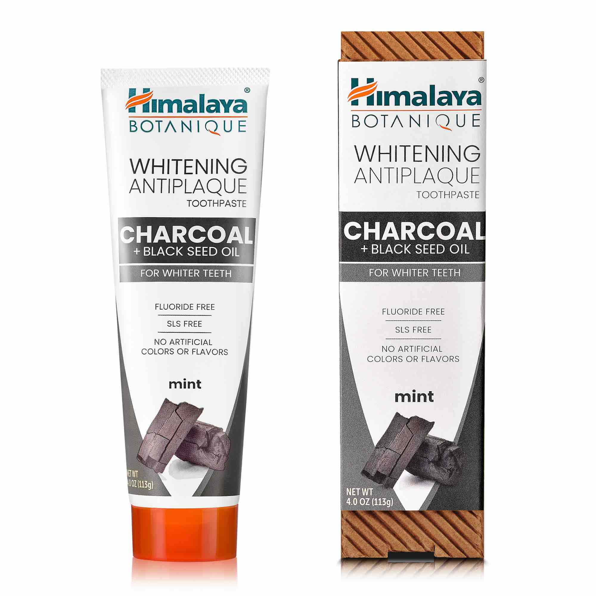 Whitening Antiplaque Charcoal + Black Seed Oil Toothpaste