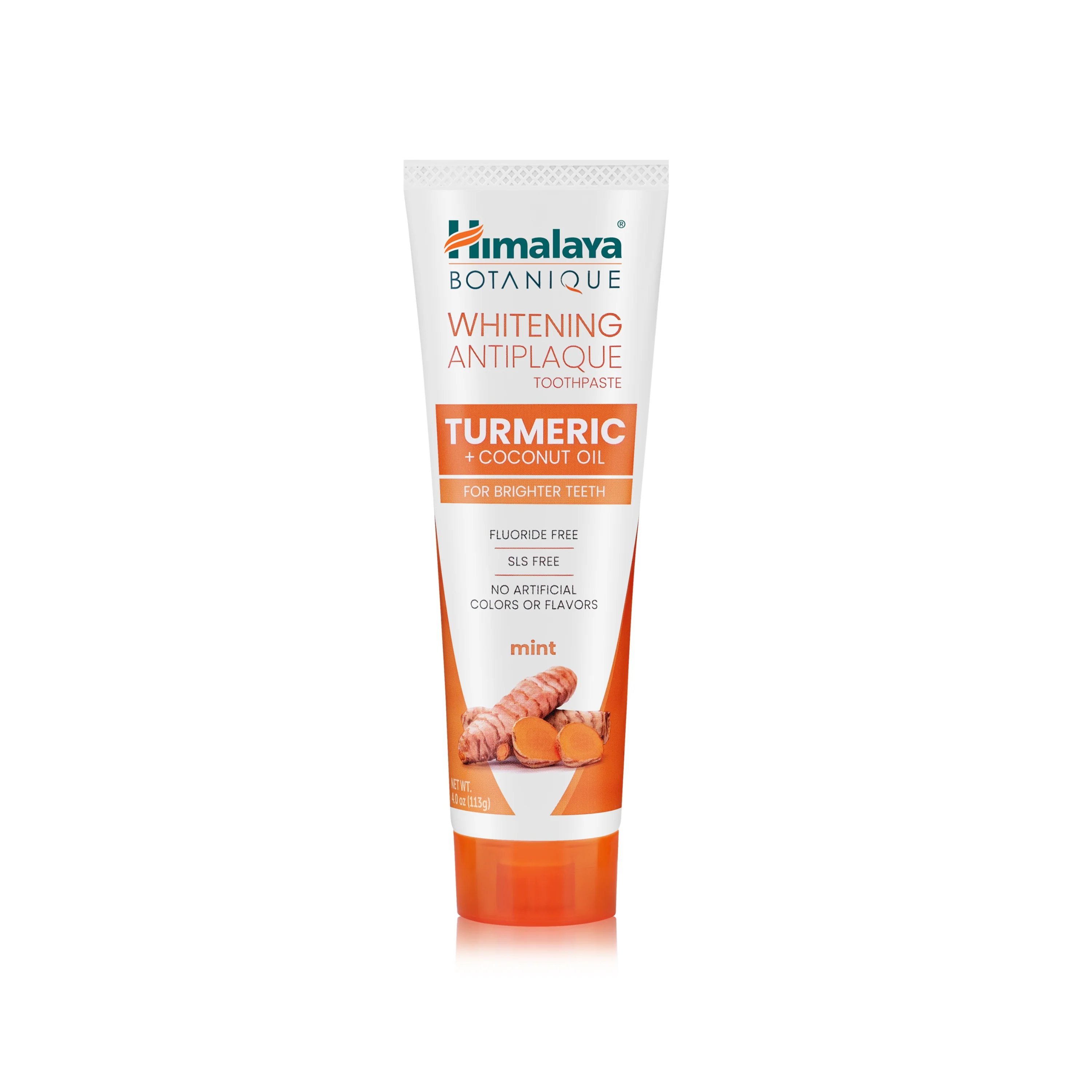 Whitening Antiplaque Turmeric + Coconut Oil Toothpaste